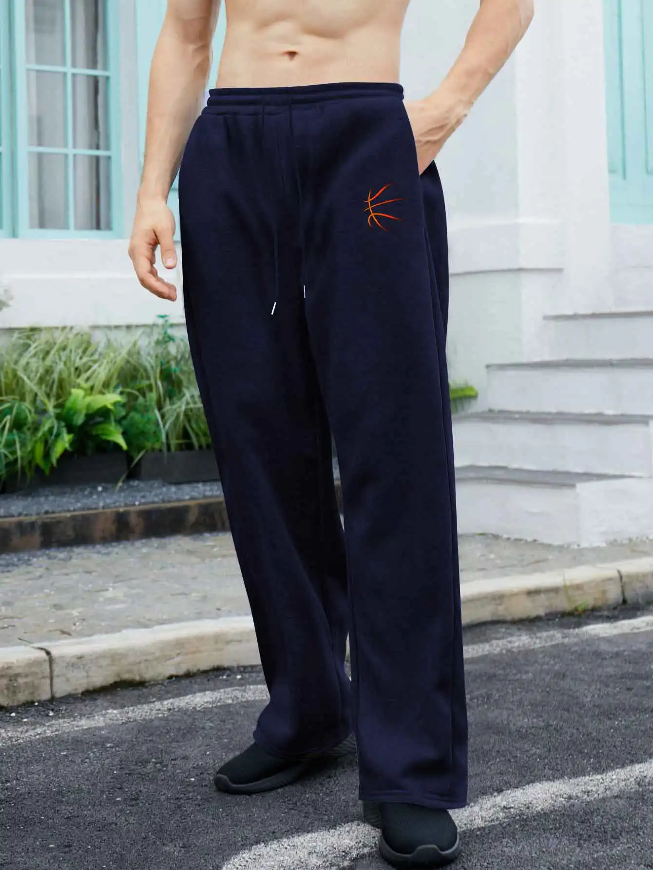 Unisex straight leg casual pants, fashionable new trend straight leg pants
Unisex straight leg casual pants, fashionable new trend straight leg pants