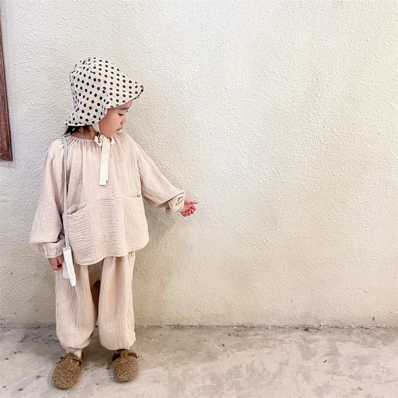 Childrens Set 2026 Spring New Korean Edition Solid Color Simple Leisure Home Clothing Set Fashion Daily Wear
Childrens Set 2026 Spring New Korean Edition Solid Color Simple Leisure Home Clothing Set Fashion Daily Wear