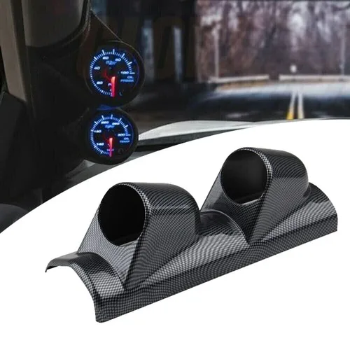 52mm Dual Hole Gauge Pod Universal Car LHD Pillar Mount Meter Holder Bracket
52mm Dual Hole Gauge Pod Universal Car LHD Pillar Mount Meter Holder Bracket