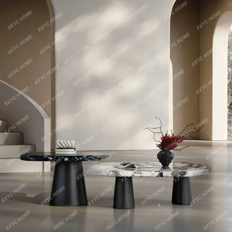 Marble coffee table living room household minimalist modern light luxury high-end coffee tableTJ
Marble coffee table living room household minimalist modern light luxury high-end coffee tableTJ
