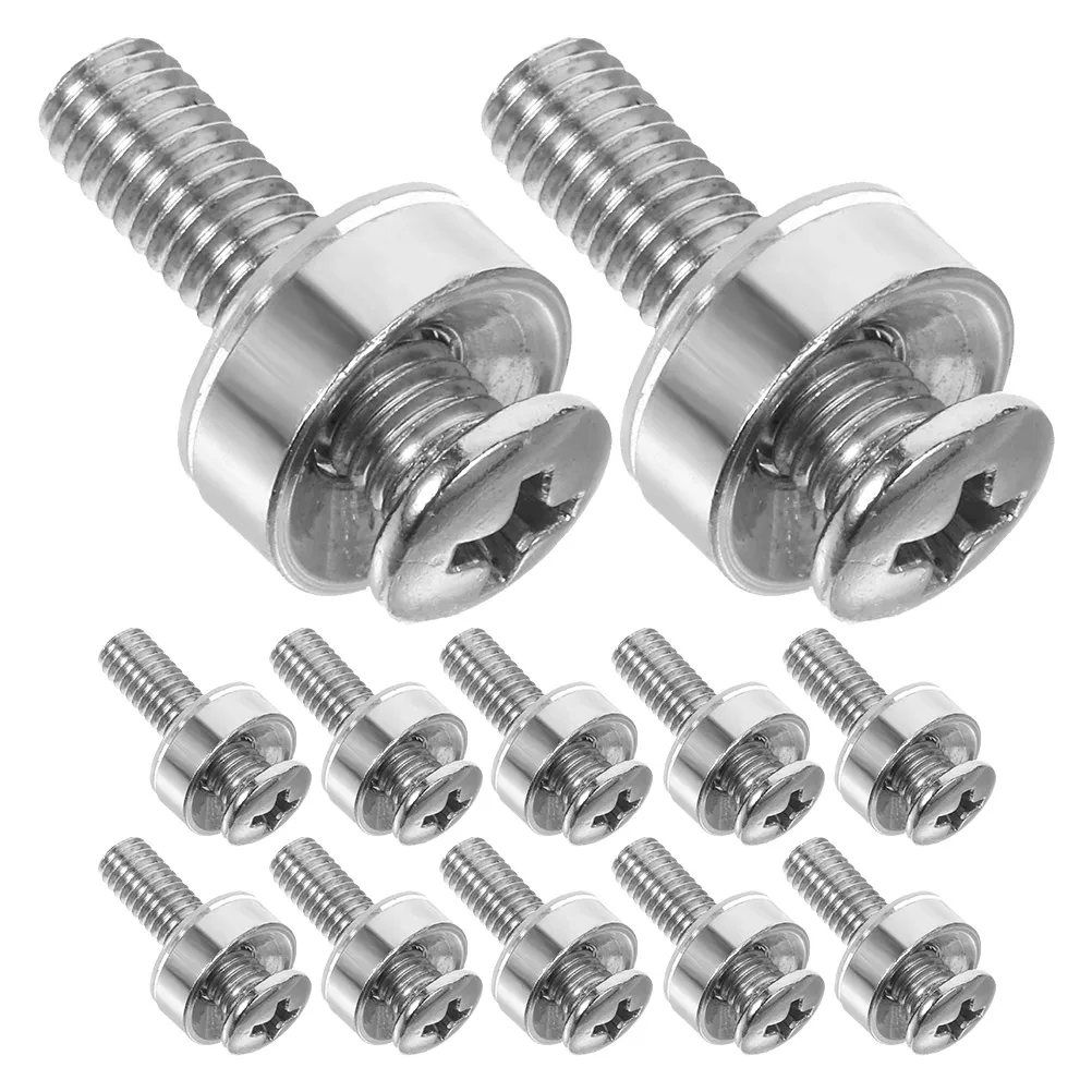 100pcs Cage Rack Mount Cabinet Stainless Steel Mounting Screws M5X20 Screws For Server Rack Enclosures Computer Equipment Shelf
100pcs Cage Rack Mount Cabinet Stainless Steel Mounting Screws M5X20 Screws For Server Rack Enclosures Computer Equipment Shelf