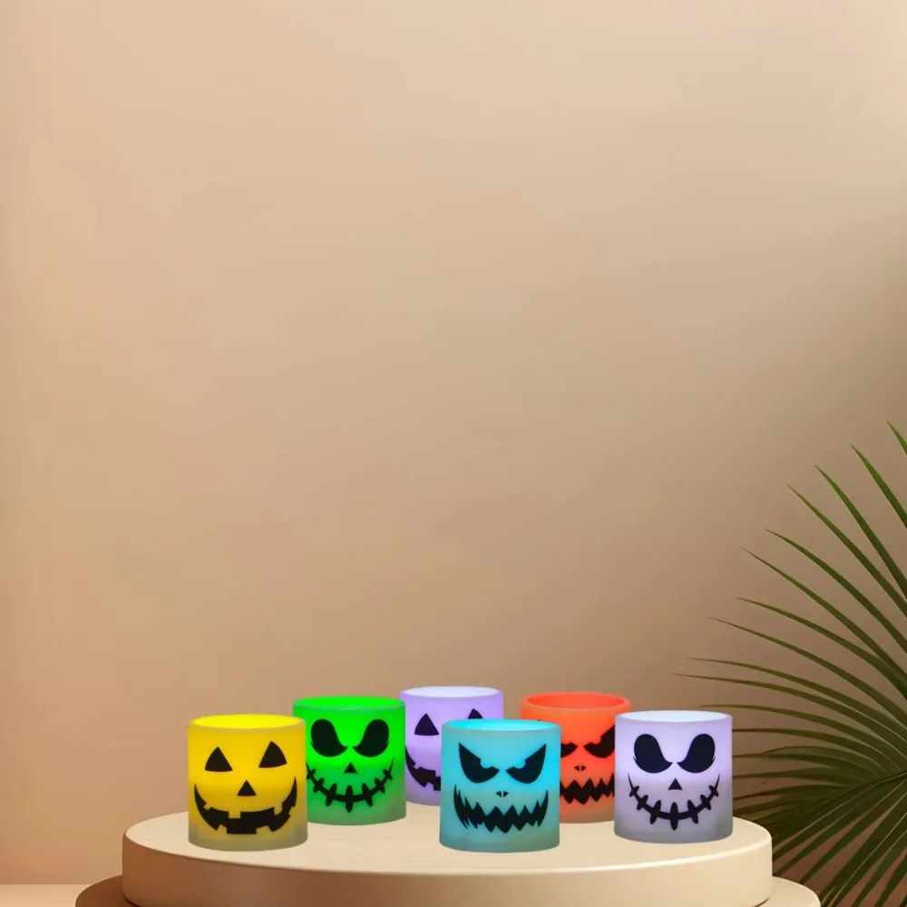 Halloween Flameless Votive Candles Color Changing,Battery Operated LED Candles for Halloween Home Decoration Gifts(1 Pack)
Halloween Flameless Votive Candles Color Changing,Battery Operated LED Candles for Halloween Home Decoration Gifts(1 Pack)