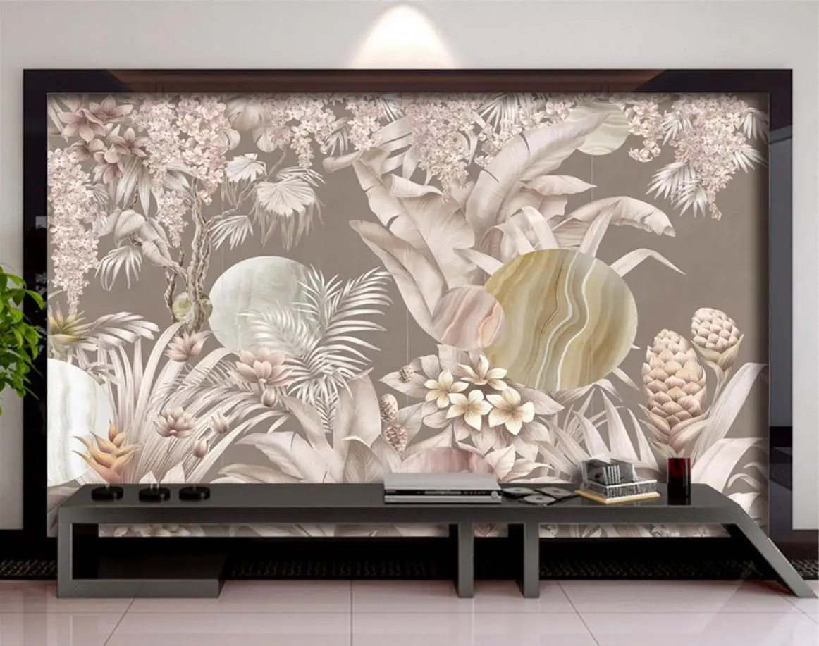 Custom wallpaper Nordic Rainforest Plants Black Background walls Mural Tapestry Home Decor Living Room Bedroom 3d wallpaper
Custom wallpaper Nordic Rainforest Plants Black Background walls Mural Tapestry Home Decor Living Room Bedroom 3d wallpaper