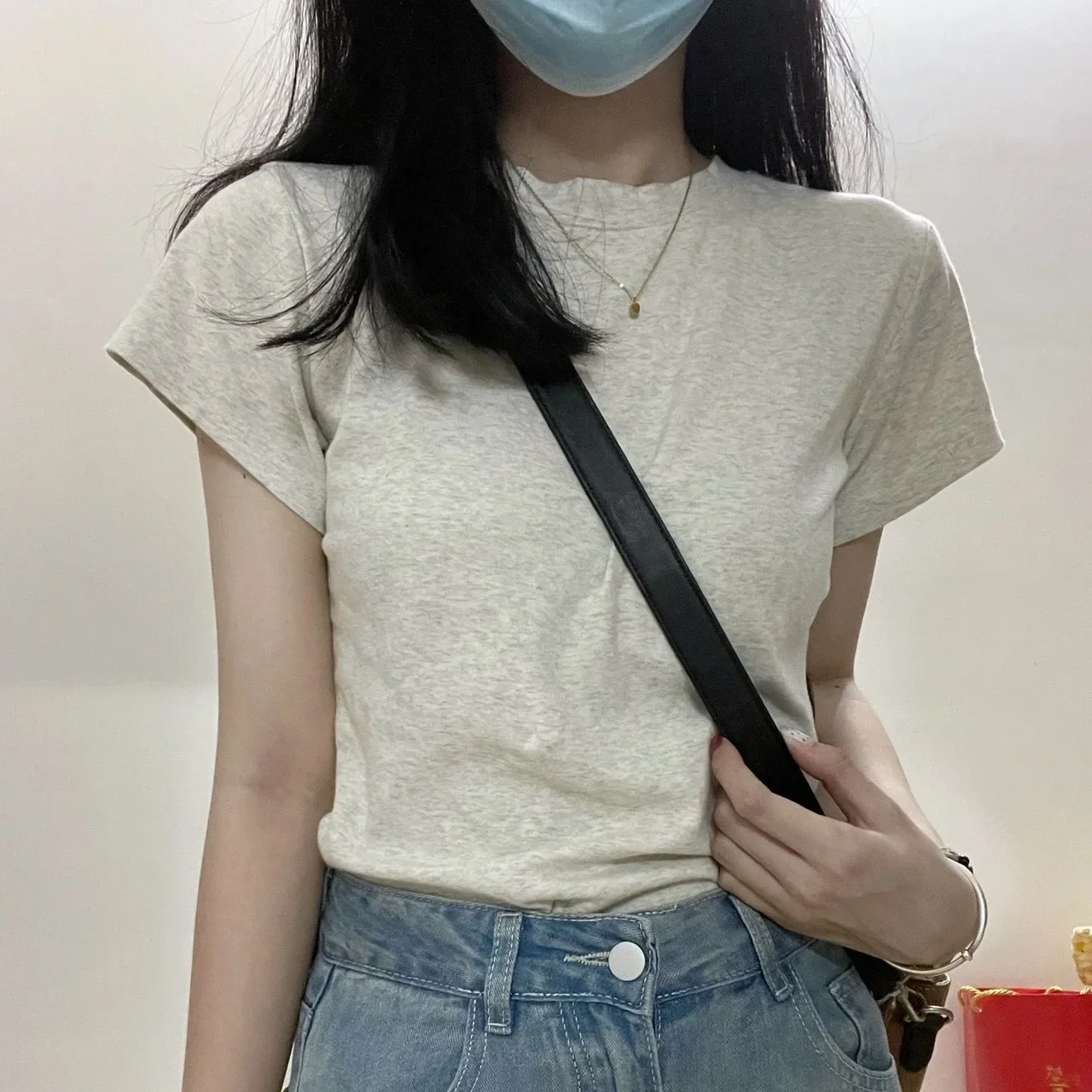 Pop Retro American Short Sleeve T-Shirt Women's Summer Simple Basic Casual Inner Wear Slimming Top Crew Neck Short Length
Pop Retro American Short Sleeve T-Shirt Women's Summer Simple Basic Casual Inner Wear Slimming Top Crew Neck Short Length