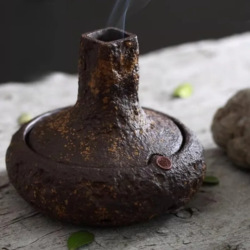 Purple Clay Incense Burner, Agarwood Censer for Home Decor, Sandalwood Tray Holder for Tea Ceremony Meditation, Zen Aroma Burner
Purple Clay Incense Burner, Agarwood Censer for Home Decor, Sandalwood Tray Holder for Tea Ceremony Meditation, Zen Aroma Burner