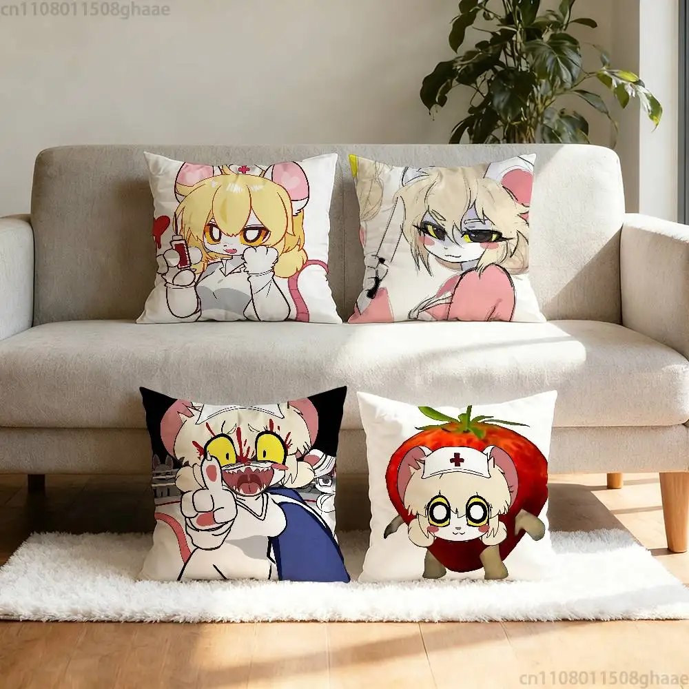 terrible mouse lorna Pillow Case Anti-dustmite Pillowcase Invisible zipper silky short plush Sofa cushion cover
terrible mouse lorna Pillow Case Anti-dustmite Pillowcase Invisible zipper silky short plush Sofa cushion cover