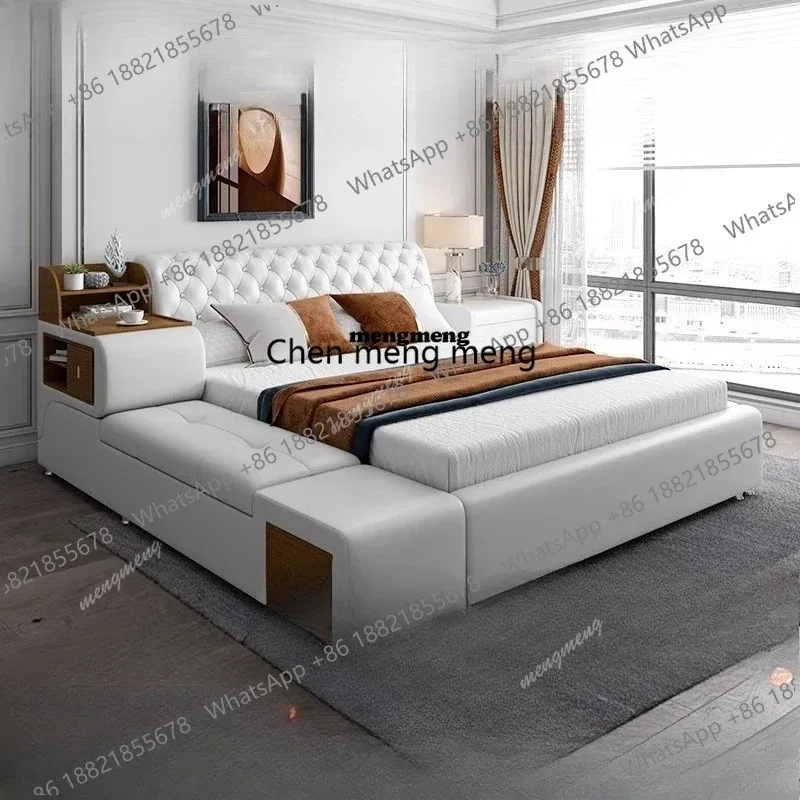 Europian Luxury Bed Storage Modern Tatami Minimalist Bed Multifonction Double Cama De Lujo Para Dormitorio Home Furnitures
Europian Luxury Bed Storage Modern Tatami Minimalist Bed Multifonction Double Cama De Lujo Para Dormitorio Home Furnitures
