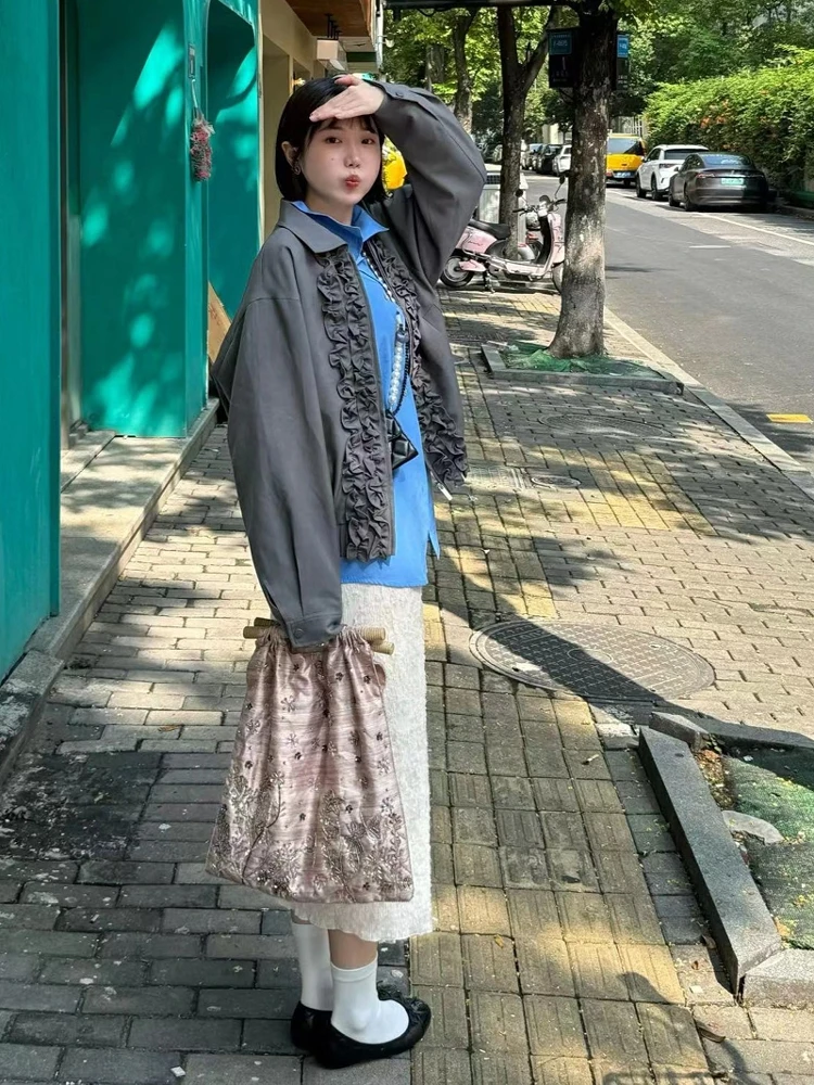 Женская свободная кофта DesiGar с длинным рукавом, кружевными вставками, зимний повседневный топ прямого кроя, удлиненная модель
Женская свободная кофта DesiGar с длинным рукавом, кружевными вставками, зимний повседневный топ прямого кроя, удлиненная модель