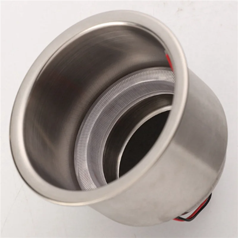 Y67A-10X Led Light Drink Holder Led Recessed Stainless Steel Cup Drink Holder Cup Shape For Car Marine Boat
Y67A-10X Led Light Drink Holder Led Recessed Stainless Steel Cup Drink Holder Cup Shape For Car Marine Boat