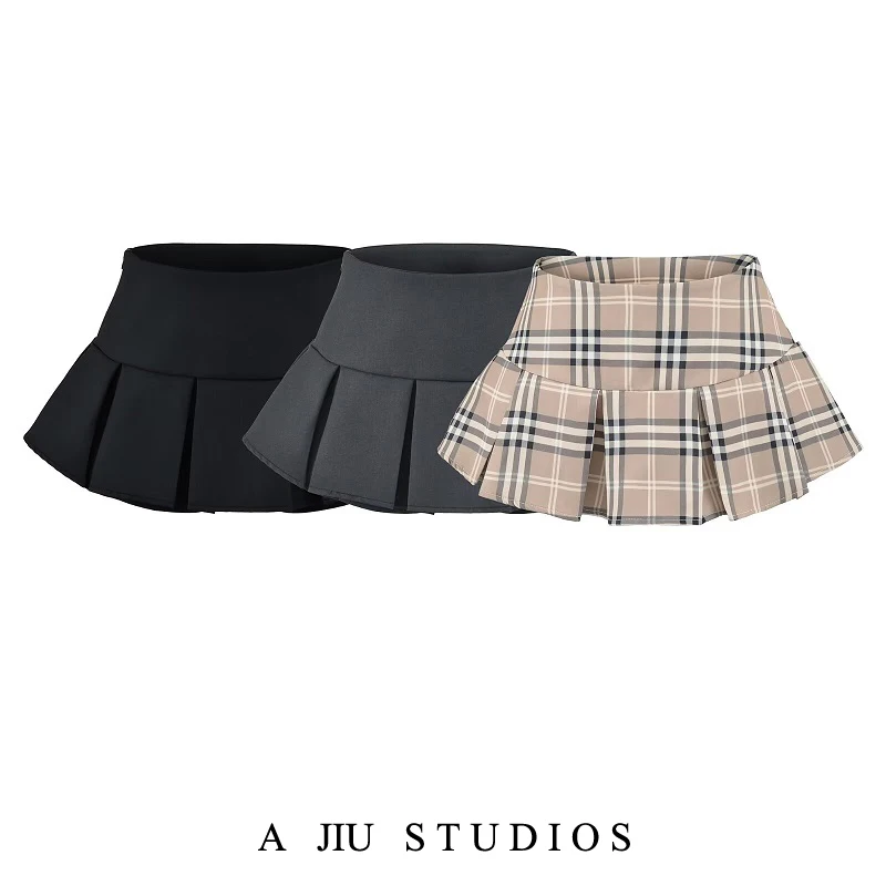 American College Style Plaid Skirt Women Summer Anti-Light Low Waist Slim A-Line Half Skirt Sexy Short Skirt Pants
American College Style Plaid Skirt Women Summer Anti-Light Low Waist Slim A-Line Half Skirt Sexy Short Skirt Pants