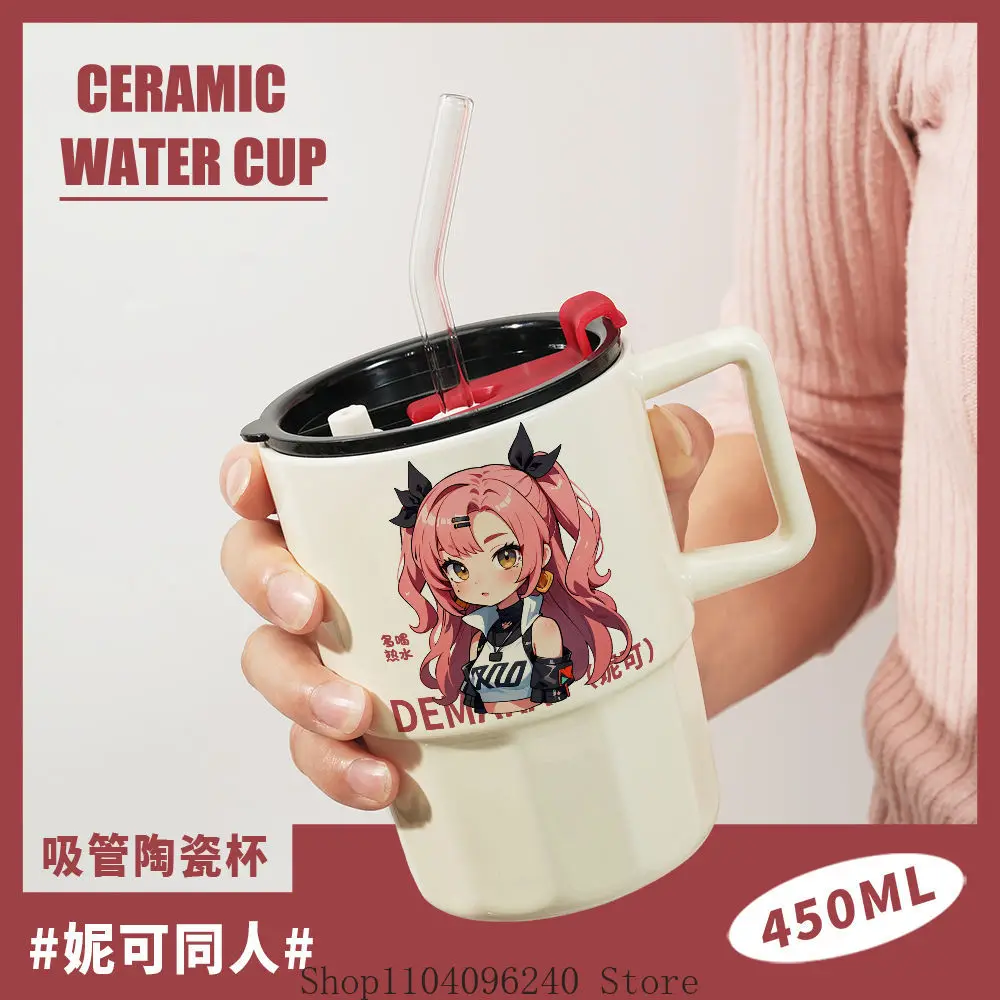 Zenless Zone Zero Nicole Demara Cosplay Drinking Straw Ceramic Cup Cartoon Ceramics Mugs Water Glass Mark Cups Xmas Gift
Zenless Zone Zero Nicole Demara Cosplay Drinking Straw Ceramic Cup Cartoon Ceramics Mugs Water Glass Mark Cups Xmas Gift