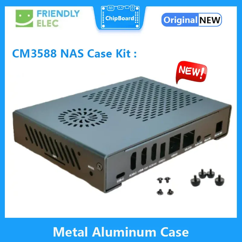 CM3588 Комплект NAS Корпус Металлический Алюминиевый Корпус Винтовая Отладка Упаковка CM3588 Аксессуары для корпуса NAS
CM3588 Комплект NAS Корпус Металлический Алюминиевый Корпус Винтовая Отладка Упаковка CM3588 Аксессуары для корпуса NAS