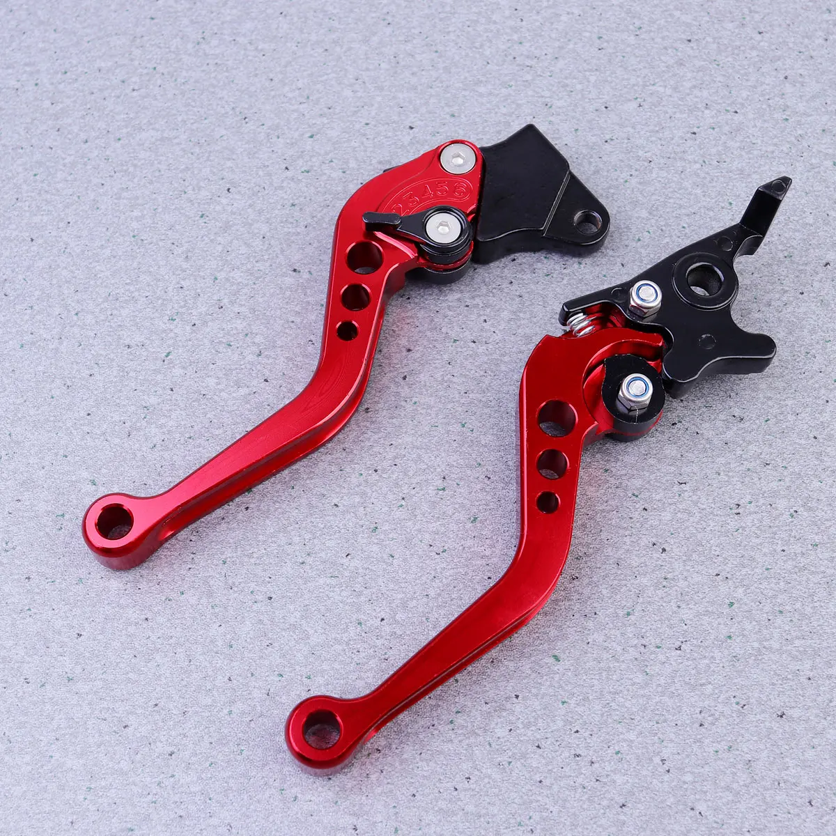 Upgraded Motorcycle Handlebar Grips Alloy Non-Slip Durable Replacement Brake Lever Protector Bar End Plugs 6 Gear Adjustable
Upgraded Motorcycle Handlebar Grips Alloy Non-Slip Durable Replacement Brake Lever Protector Bar End Plugs 6 Gear Adjustable