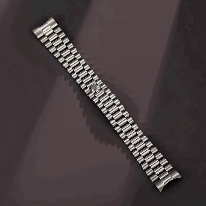 20mm Watch Band Strap Curved End fit for Rolex Stainless Steel Watchband 316L Solid Stainless Steel President
20mm Watch Band Strap Curved End fit for Rolex Stainless Steel Watchband 316L Solid Stainless Steel President