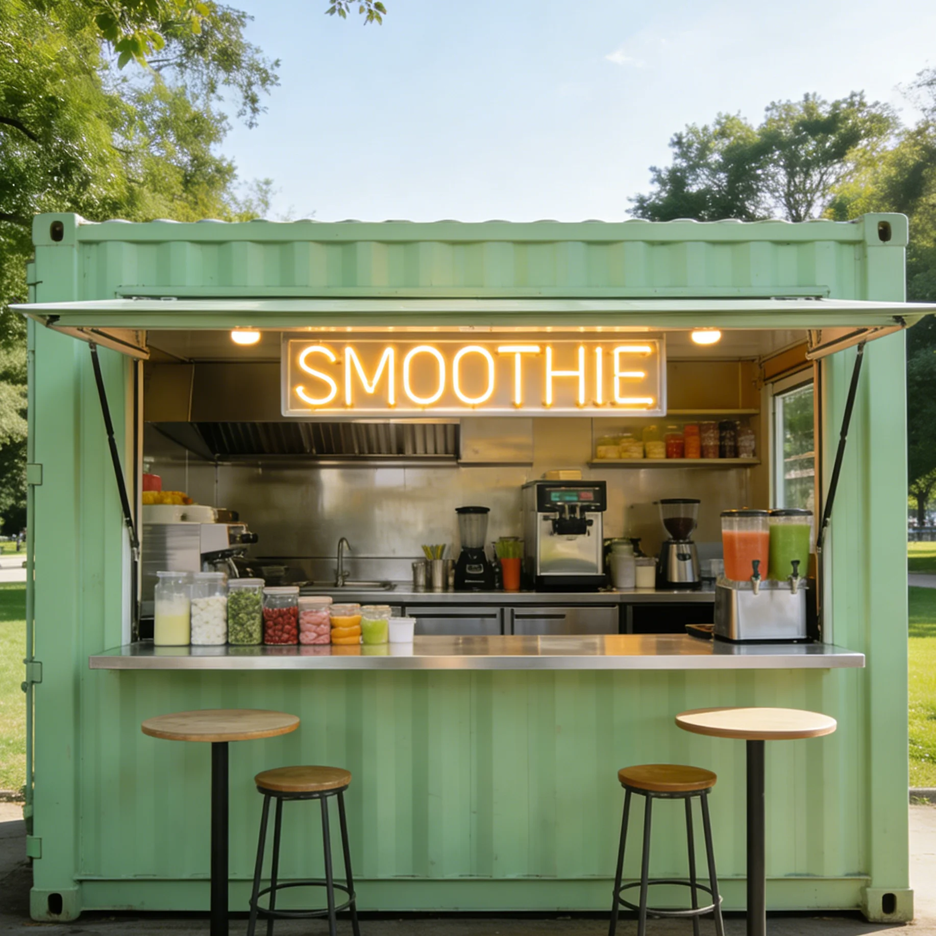 Custom Restaurant Kitchen Prefab Food Kiosk Outdoor Container Shop Portable Catering Shipping Container Bar Fully Equipped
Custom Restaurant Kitchen Prefab Food Kiosk Outdoor Container Shop Portable Catering Shipping Container Bar Fully Equipped