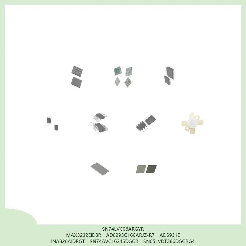 SN74LVC06ARGYR MAX3232EIDBR AD8293G160ARJZ-R7 ADS931E INA826AIDRGT SN74AVC16245DGGR SN65LVDT386DGGRG4
SN74LVC06ARGYR MAX3232EIDBR AD8293G160ARJZ-R7 ADS931E INA826AIDRGT SN74AVC16245DGGR SN65LVDT386DGGRG4