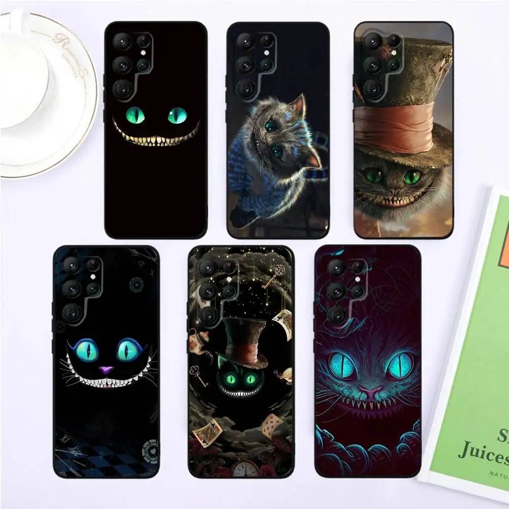 C-Cheshire Cat Cool Eyes Phone Case For Samsung S25,S24,S23,22,21,Ultra,Pro,S10,S30Plus,20lite Black Cover
C-Cheshire Cat Cool Eyes Phone Case For Samsung S25,S24,S23,22,21,Ultra,Pro,S10,S30Plus,20lite Black Cover