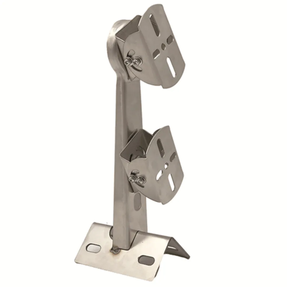 25cm Length Stainless Steel Dual Surveillance Camera Mounting Bracket 90 Degree Wall Corner Mount Holder for Two Cameras Install
25cm Length Stainless Steel Dual Surveillance Camera Mounting Bracket 90 Degree Wall Corner Mount Holder for Two Cameras Install