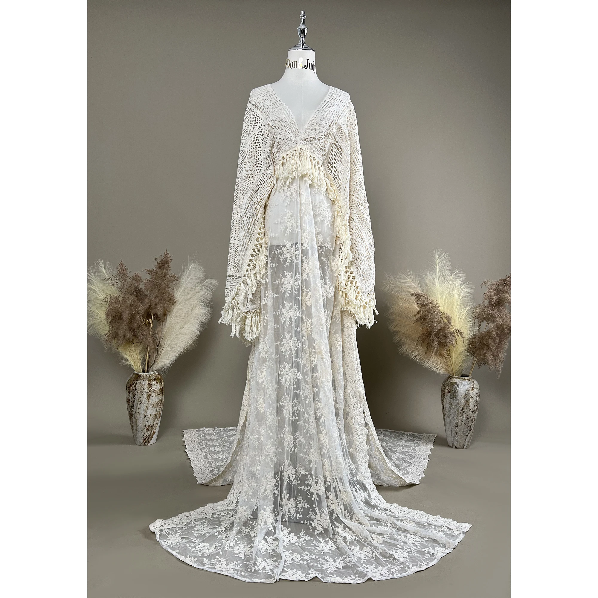 Don&Judy Bohemian Maternity Photography Dress Crochet Cutout Embroidery Wedding Party Gown Pregnant Women Photo Shooting Dresses
Don&Judy Bohemian Maternity Photography Dress Crochet Cutout Embroidery Wedding Party Gown Pregnant Women Photo Shooting Dresses