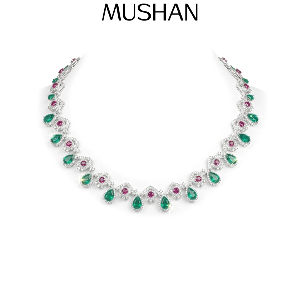 MuShan Jewelry 925 Sterling Silver Necklace Designer HCD Gemstones High Carbon Diamond 925 Sterling Silver Pendant Accessories
MuShan Jewelry 925 Sterling Silver Necklace Designer HCD Gemstones High Carbon Diamond 925 Sterling Silver Pendant Accessories