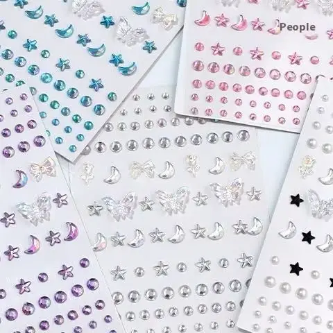 DIY Rhinestone Nail Art Stage Decorative Eyeshadow Stickers Butterfly Makeup Diamond Eyes Face Body Crystal Gems Tattoo Patches
DIY Rhinestone Nail Art Stage Decorative Eyeshadow Stickers Butterfly Makeup Diamond Eyes Face Body Crystal Gems Tattoo Patches