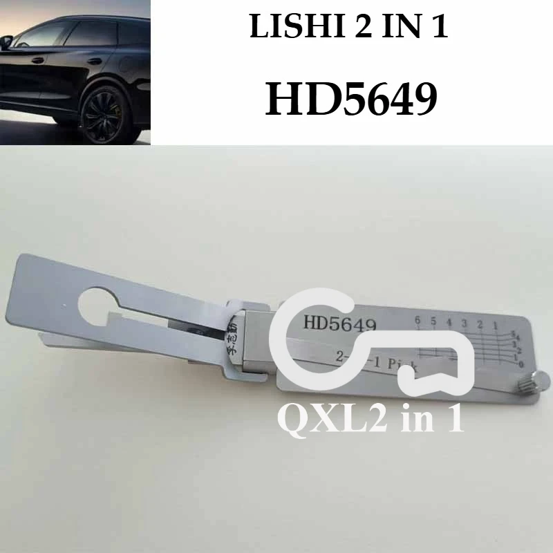 1PCS 2 IN 1 LISHI Repair Tools HD5649 Locksmith Auto Door Open Car Auto Complete Set Ganzua Lishi Master Key Decoder Car Locks
1PCS 2 IN 1 LISHI Repair Tools HD5649 Locksmith Auto Door Open Car Auto Complete Set Ganzua Lishi Master Key Decoder Car Locks