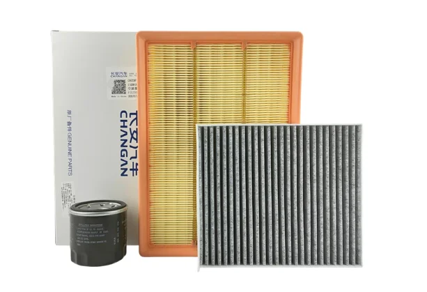 Filter Set for CHANGAN Deepal A06 2026 Air Filter&Oil Filter&Cabin Filter
Filter Set for CHANGAN Deepal A06 2026 Air Filter&Oil Filter&Cabin Filter