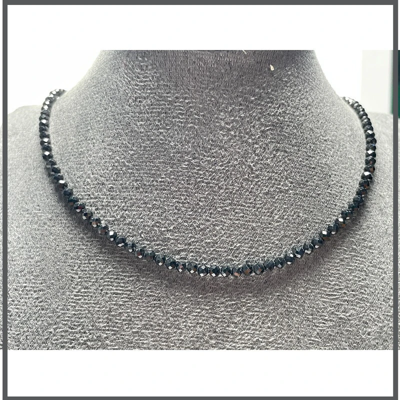 Natural Black Spinel Pearl Necklace Female Fashion Simple Versatile for Daily Personalized Necklace Jewelry Gift 
Natural Black Spinel Pearl Necklace Female Fashion Simple Versatile for Daily Personalized Necklace Jewelry Gift