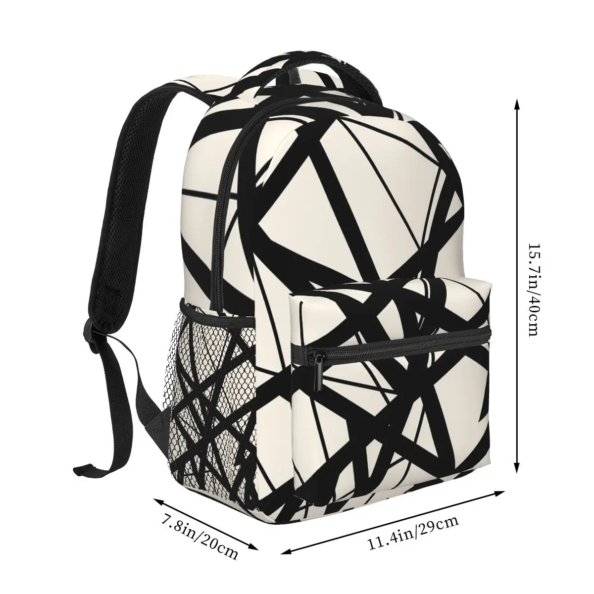 EVH Authentic Stripes Van Halen (eggshell) Backpack Student Boys Girls BookBag Children School Bag Computer Shoulder Bags
EVH Authentic Stripes Van Halen (eggshell) Backpack Student Boys Girls BookBag Children School Bag Computer Shoulder Bags