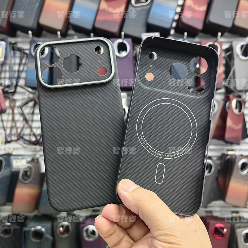 ZXKE True Fiber Case For Apple iPhone17Pro 17ProMax Cover Embedded Iron Sheet Magnetic Car Support Magsafe Aramid Fiber Shell
ZXKE True Fiber Case For Apple iPhone17Pro 17ProMax Cover Embedded Iron Sheet Magnetic Car Support Magsafe Aramid Fiber Shell