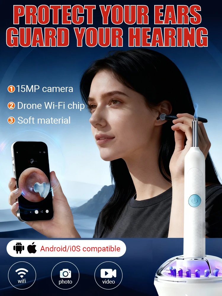 Интеллектуальный инструмент для чистки ушной серы с новой технологией 2025: визуальный инструмент для ушей высокой четкости
Интеллектуальный инструмент для чистки ушной серы с новой технологией 2025: визуальный инструмент для ушей высокой четкости