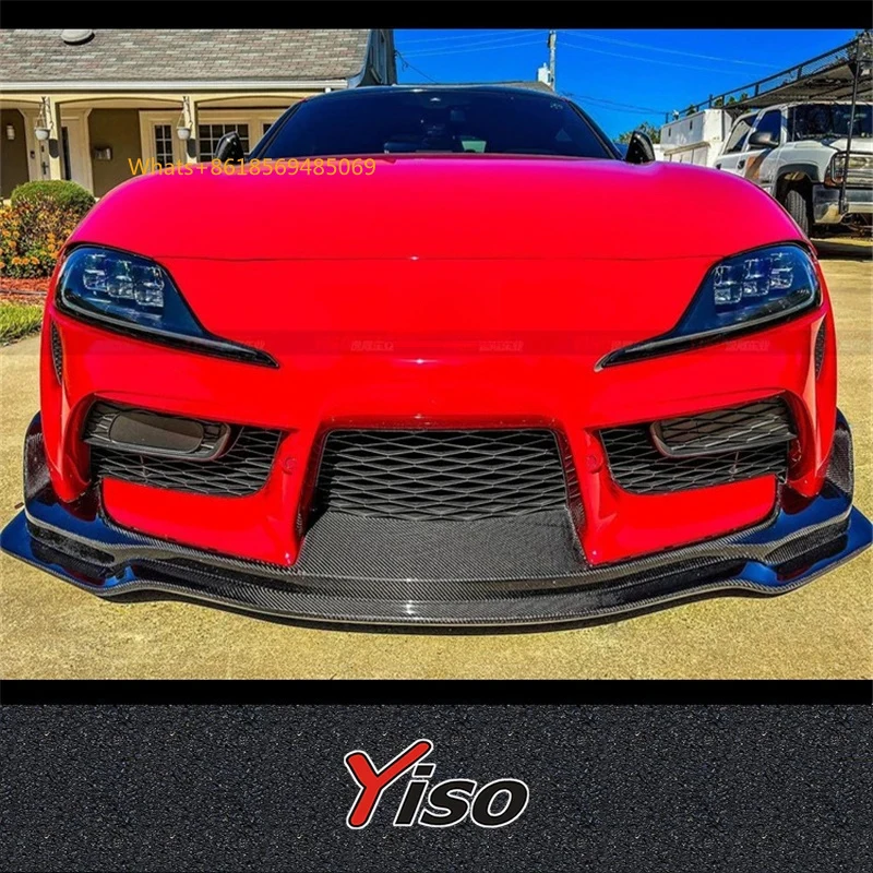 Carbon Fiber Front Bumper Lip Spoiler Fit A90 Aerodynamic Body Kit
Carbon Fiber Front Bumper Lip Spoiler Fit A90 Aerodynamic Body Kit