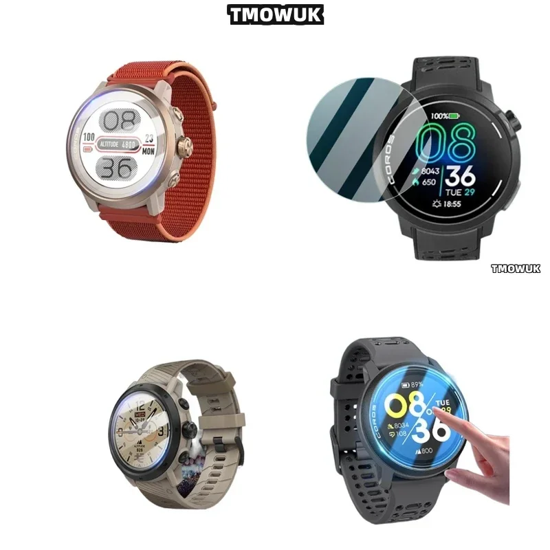 For Coros PACE 2 3 42 46 MM APEX 2 Pro VERTIX 2 2S - HD 9H Hardness Anti-Scratch Tempered Glass Screen Protector For Smart Watch
For Coros PACE 2 3 42 46 MM APEX 2 Pro VERTIX 2 2S - HD 9H Hardness Anti-Scratch Tempered Glass Screen Protector For Smart Watch