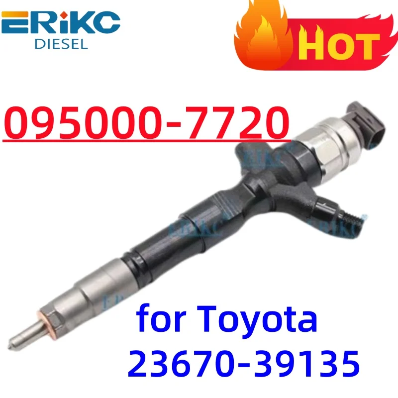 095000-7720 Fuel Injector Nozzle 095000-7721 Diesel Common Rail Injection for DENSO 23670-39135 Toyota Landcruiser prado 3.0 D
095000-7720 Fuel Injector Nozzle 095000-7721 Diesel Common Rail Injection for DENSO 23670-39135 Toyota Landcruiser prado 3.0 D