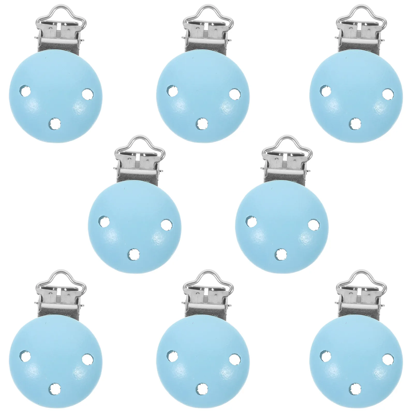 8Pcs Reusable Wooden Pacifier Holders Prevent Loss of Nipples Strong Clip Mechanism for Infant
8Pcs Reusable Wooden Pacifier Holders Prevent Loss of Nipples Strong Clip Mechanism for Infant