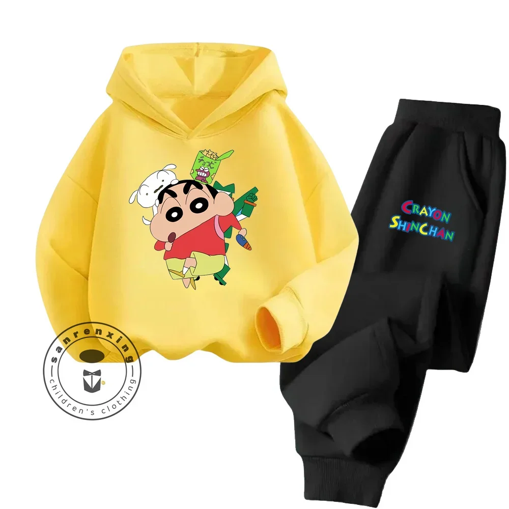 2024 Осень/Зима Мультфильм Crayon Shin-chan для детей мальчиков и девочек Чистый хлопок премиум-класса дешевый тренд легкий симпатичный спортивный костюм
2024 Осень/Зима Мультфильм Crayon Shin-chan для детей мальчиков и девочек Чистый хлопок премиум-класса дешевый тренд легкий симпатичный спортивный костюм