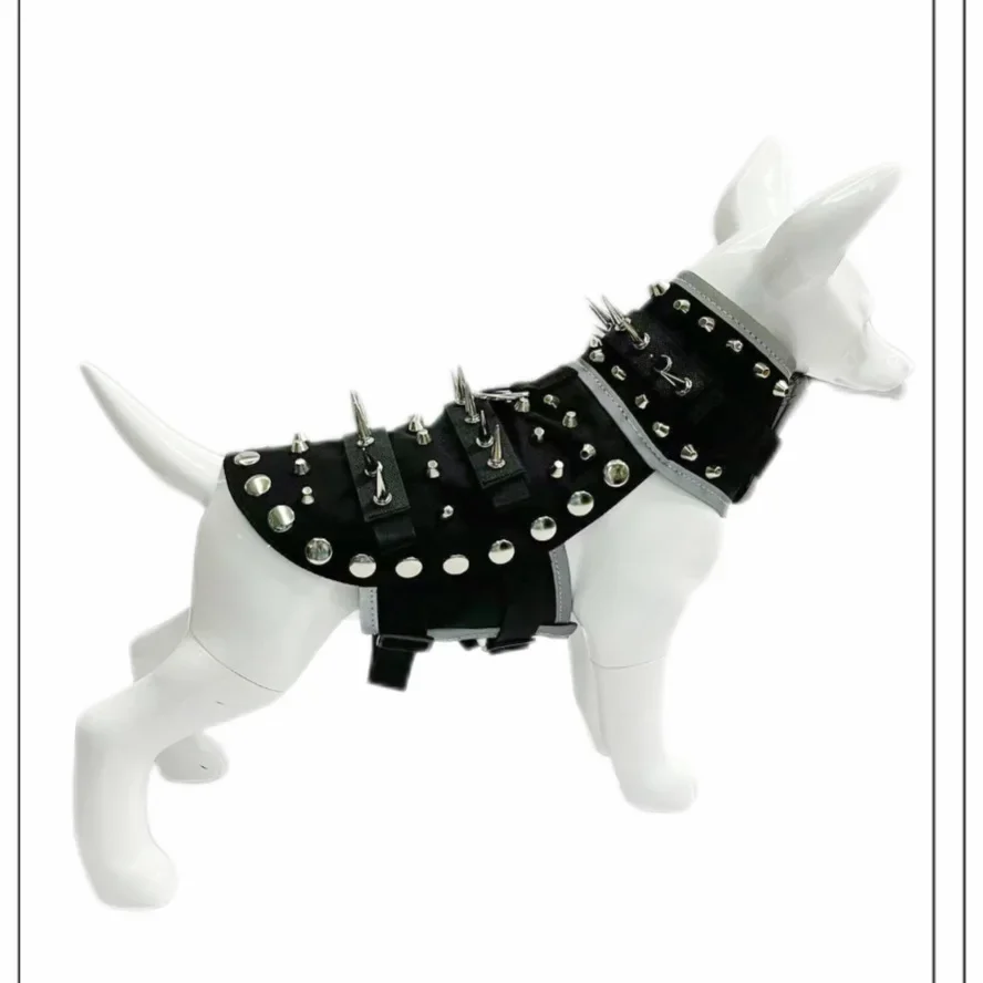 Pet Clothing Puppy Vest Spiked Nails Anti-Bite Anti-Attack Dog Nails Vest Puppy Armor Vest
Pet Clothing Puppy Vest Spiked Nails Anti-Bite Anti-Attack Dog Nails Vest Puppy Armor Vest