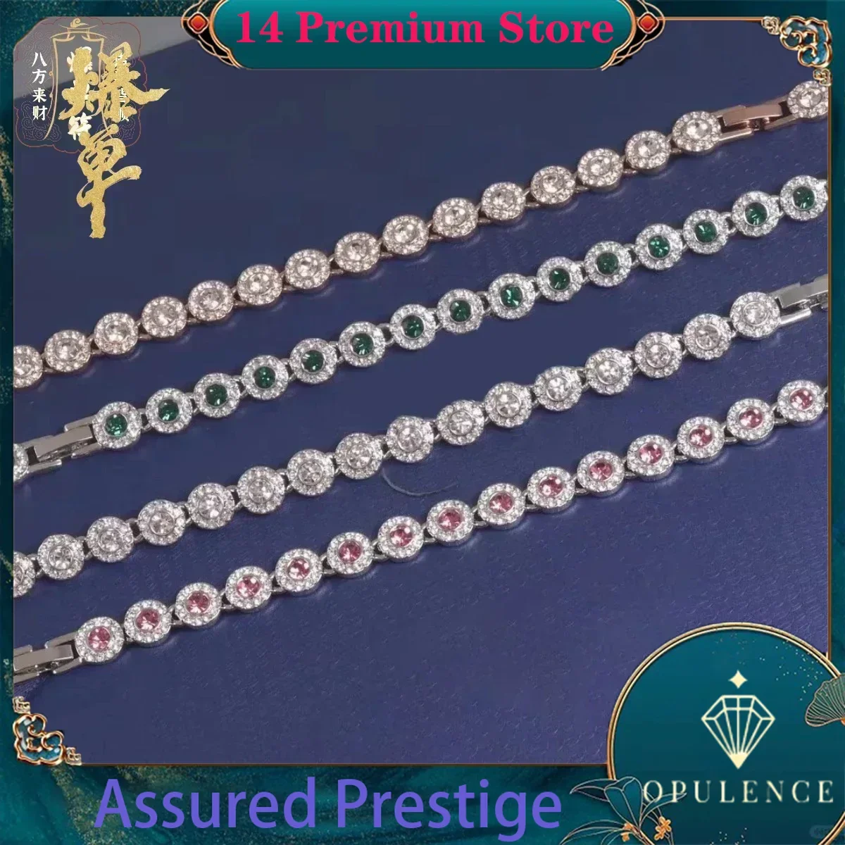 High Quality Silver Jewelry Fashion Exquisite Inlaid Stone Necklace Earrings Bracelet Set with Complete Box Women Jewelry Gift
High Quality Silver Jewelry Fashion Exquisite Inlaid Stone Necklace Earrings Bracelet Set with Complete Box Women Jewelry Gift