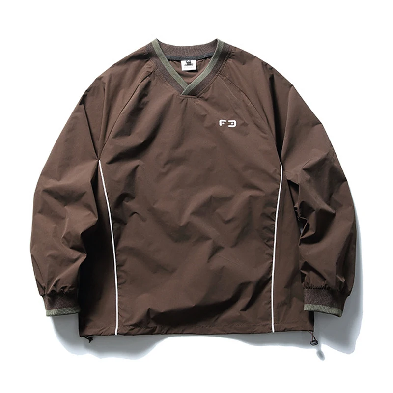 2024 New Ribbed V-neck Pullover Men's Japanese Retro Loose Casual Couple Jackets Contrast Color Retro Versatile High Street Top
2024 New Ribbed V-neck Pullover Men's Japanese Retro Loose Casual Couple Jackets Contrast Color Retro Versatile High Street Top
