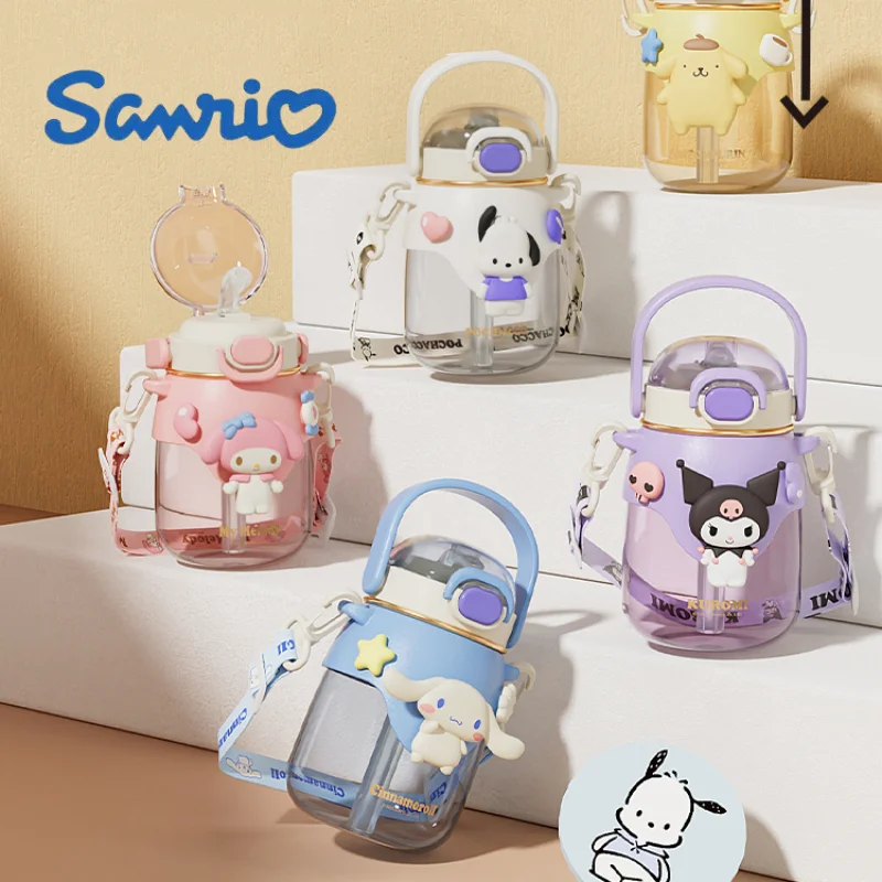 Детская кружка для воды Sanrio, летняя школьная бутылка для воды, милая соломенная чашка для девочек мелодия Kuromi Cinnamoroll полачко для детского сада 
Детская кружка для воды Sanrio, летняя школьная бутылка для воды, милая соломенная чашка для девочек мелодия Kuromi Cinnamoroll полачко для детского сада