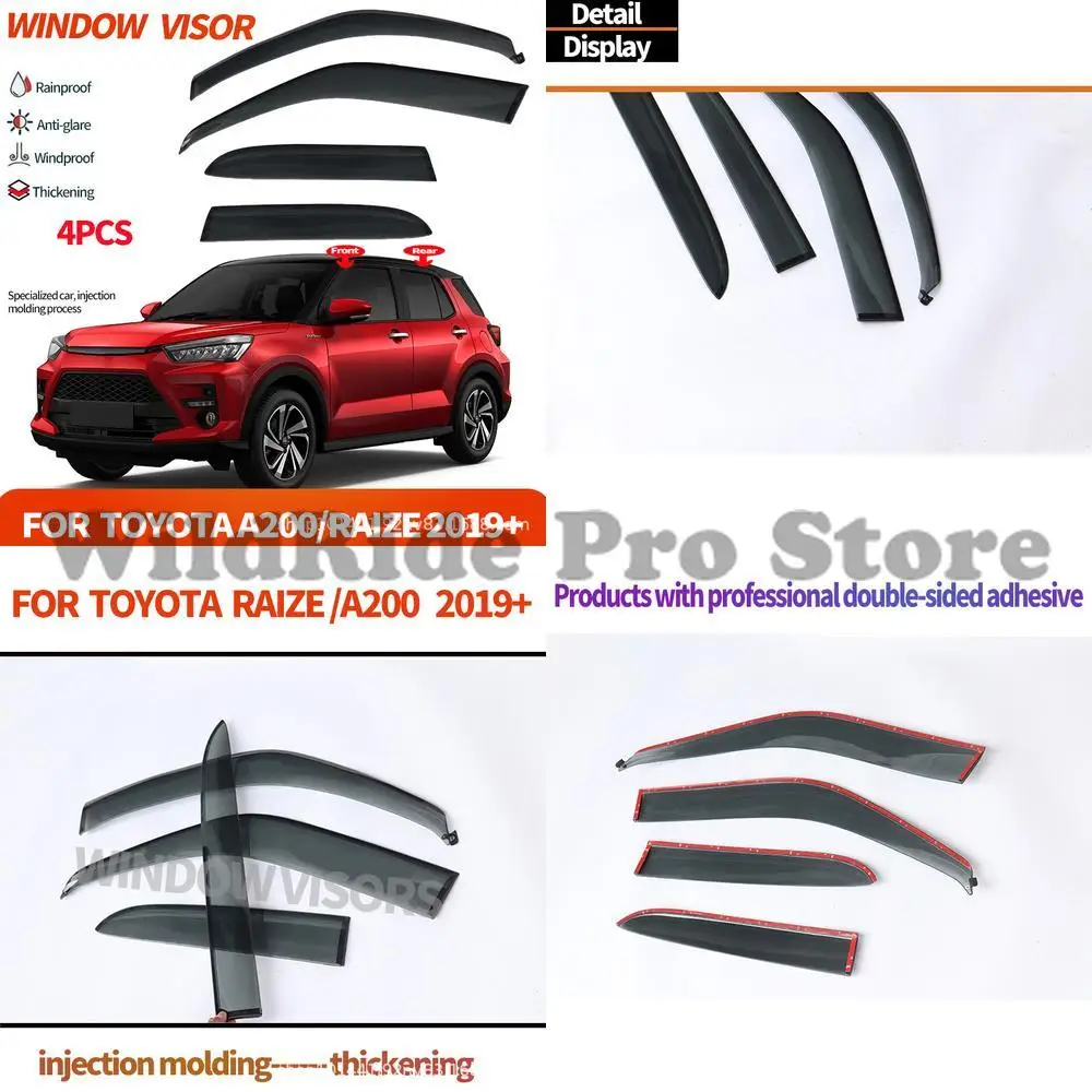1 комплект для Toyota Raize GR 2019-2023, козырек от дождя на окно автомобиля, автоаксессуары, хит продаж, трансграничный
1 комплект для Toyota Raize GR 2019-2023, козырек от дождя на окно автомобиля, автоаксессуары, хит продаж, трансграничный