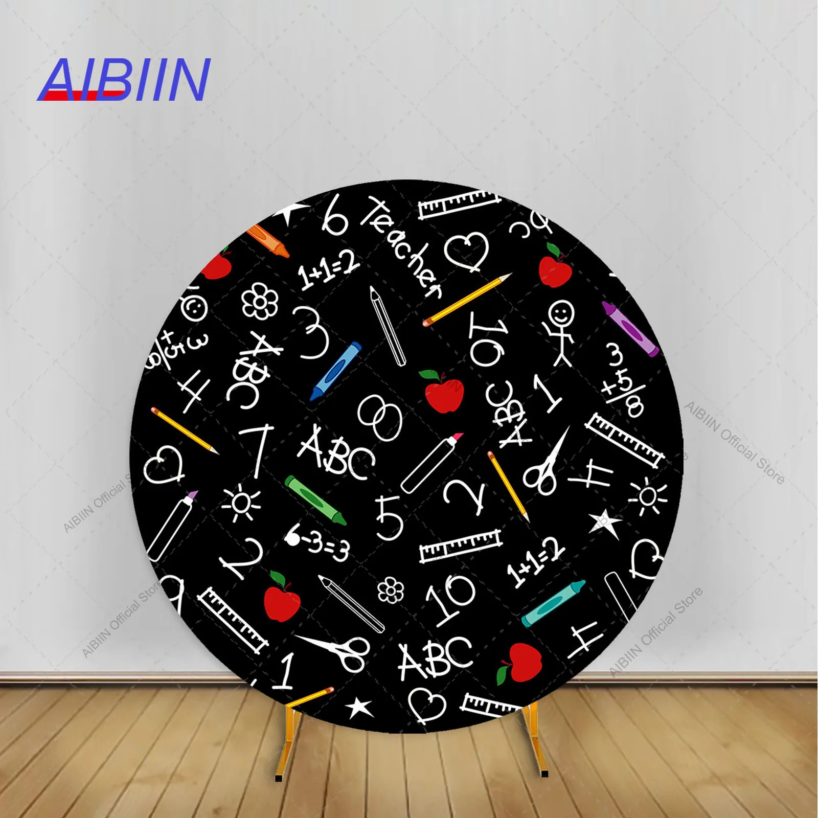Back to School Round Backdrop Cover Blackboard ABC 123 Kindergarten Preschool Welcome Party Decor Portrait Photozone Background
Back to School Round Backdrop Cover Blackboard ABC 123 Kindergarten Preschool Welcome Party Decor Portrait Photozone Background