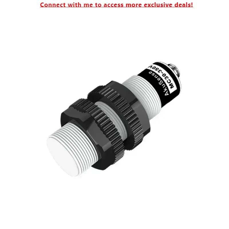 (M30 Series)0-10V DC IP67 Analog Output Ultrasonic Sensor 250-3500mm Industrial Sensor Diffuse Reflection Manufacturing Sensor
(M30 Series)0-10V DC IP67 Analog Output Ultrasonic Sensor 250-3500mm Industrial Sensor Diffuse Reflection Manufacturing Sensor