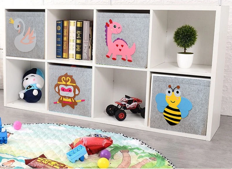 Cartoon Felt Toy Storage Basket New Instagram Fashion Home Organizer Portable Laundry Bin For Clothes
Cartoon Felt Toy Storage Basket New Instagram Fashion Home Organizer Portable Laundry Bin For Clothes