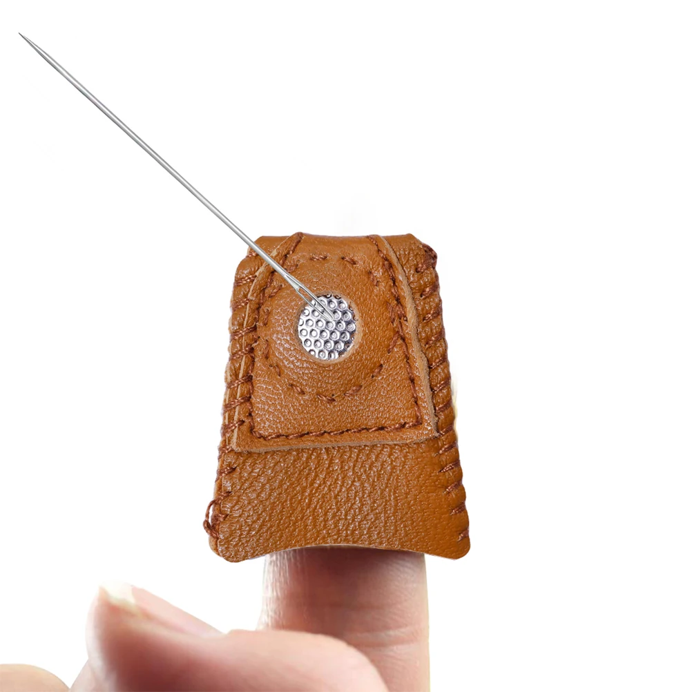Thimble Finger Cot Anti Needle Stick Caps Protector Sewing Thimbles for Knitting Pads
Thimble Finger Cot Anti Needle Stick Caps Protector Sewing Thimbles for Knitting Pads