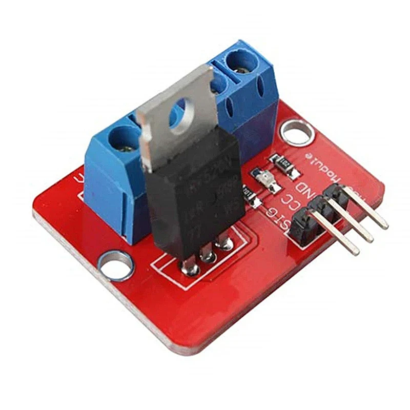 IRF520 MOS Driver Module PWM Dimmer 0-24V Top Mosfet Button IRF 520 for Arduino MCU ARM Raspberry Pi