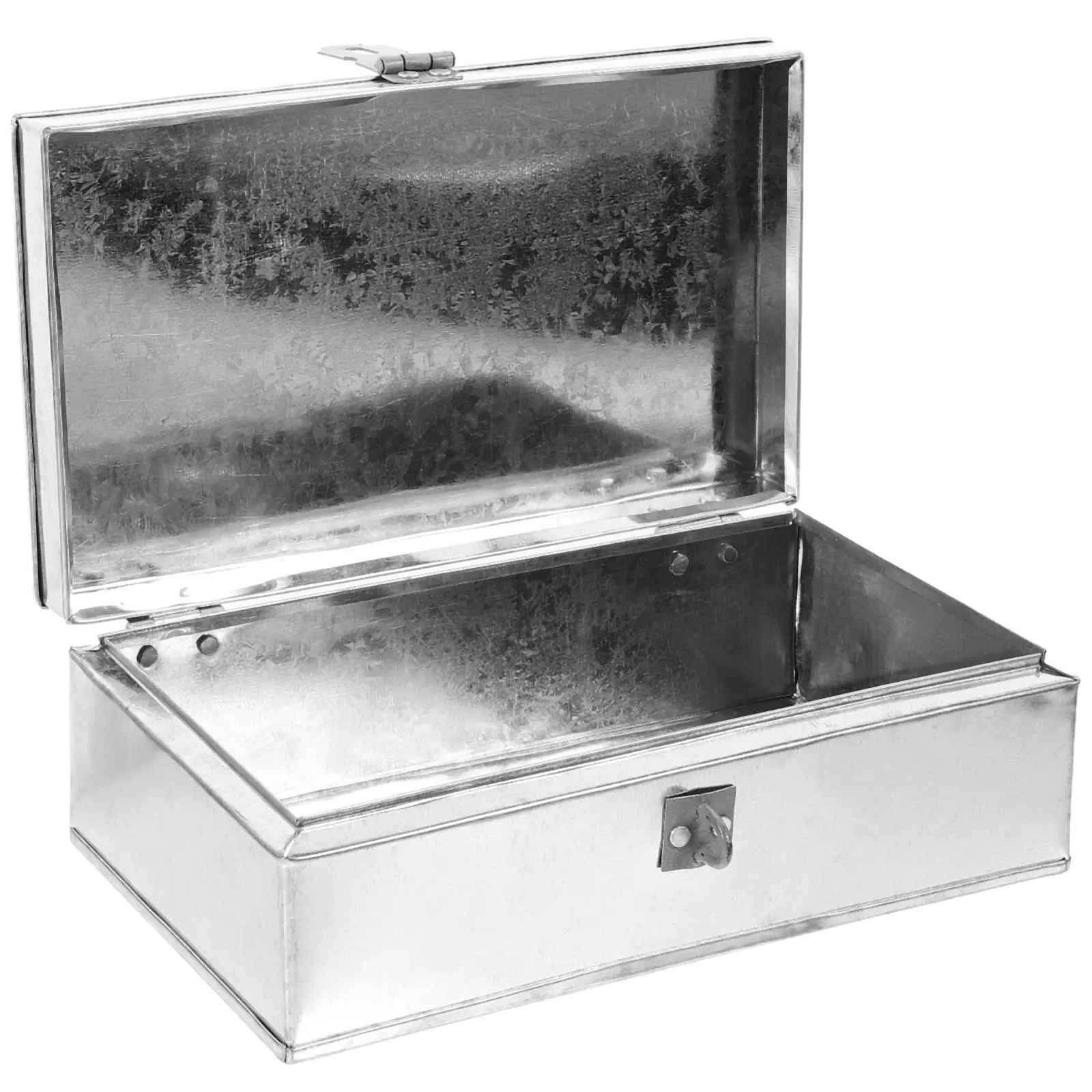 Thickened Tool Box 20.5x12x7cm Metal Lockbox Storage ganizer Portable Screw Chest Car Trunk Mini Toolbox Valuables Safe Secure
Thickened Tool Box 20.5x12x7cm Metal Lockbox Storage ganizer Portable Screw Chest Car Trunk Mini Toolbox Valuables Safe Secure