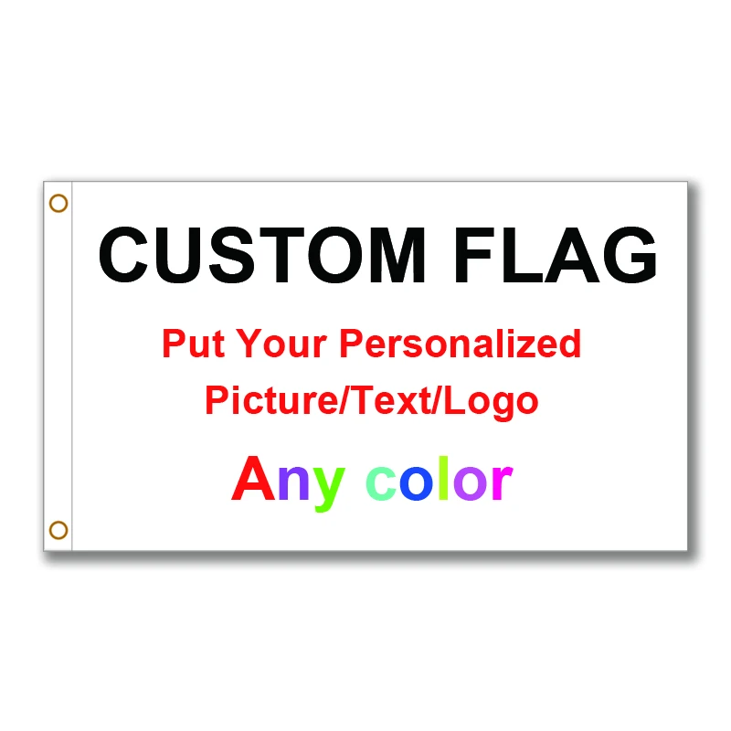 Custom Printed Flag Free Design Company Advertising Logo Outdoor Banners 90*150cm Brass Grommets For Promotion Decoration Room
Custom Printed Flag Free Design Company Advertising Logo Outdoor Banners 90*150cm Brass Grommets For Promotion Decoration Room