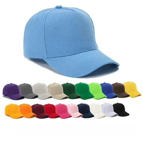 Blank Unisex Adjustable Dad Hat Solid Color Twill Plain Acrylic Baseball Cap Cheap Women Men Summer Autumn Spring Sun Visor Hats