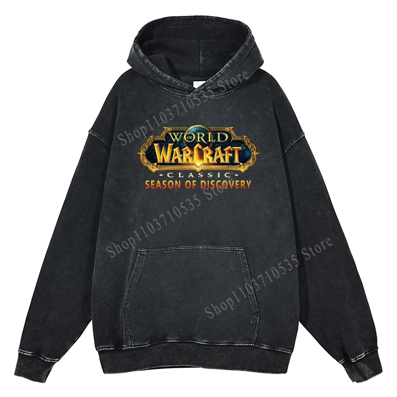 Худи с принтом игры World of Warcraft, модная мужская уличная одежда с круглым вырезом, свитшот, винтажный хлопковый Свободный пуловер большого размера, топы
Худи с принтом игры World of Warcraft, модная мужская уличная одежда с круглым вырезом, свитшот, винтажный хлопковый Свободный пуловер большого размера, топы